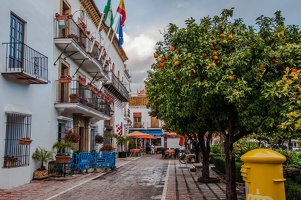 La ville de Marbella, Espagne.