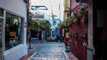 La ville de Marbella, Espagne.