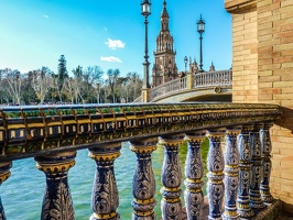 La ville de Séville, Espagne.