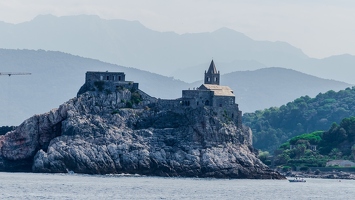 Les 5 Terres vue de la Mer