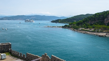 Les 5 Terres vue de la Mer